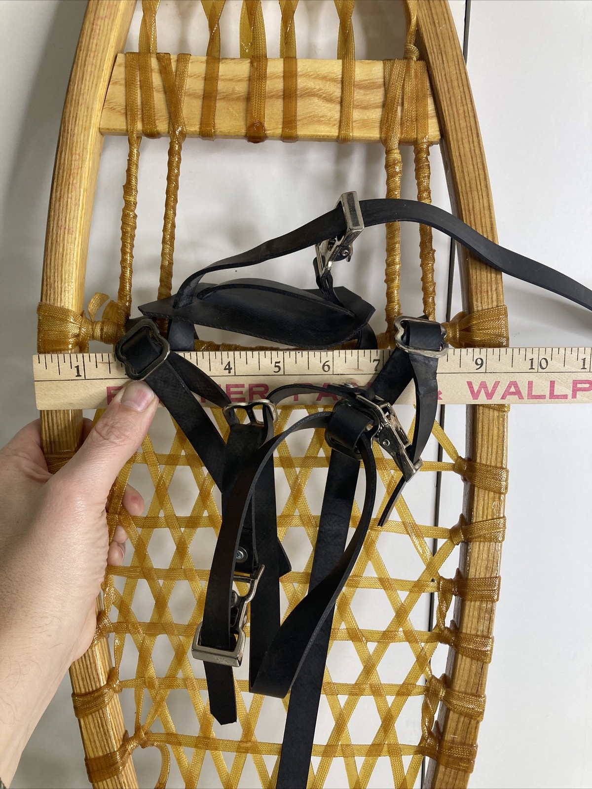 Ojibwa Finished Snowshoes with Neoprene Bindings 9.5 x 48 eBay