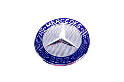 2003-2012 NEW MERCEDES SL500 SL550 SL600 SL55 SL63 SL65 HOOD EMBLEM ORIGINAL MB