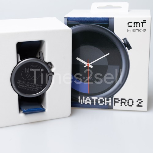 CMF by Nothing Watch 2 Pro 1.32" AMOLED GPS Smartwatch - Blue