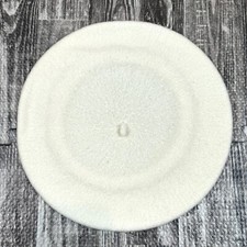 Ivory Cream Beret 100 Wool Vintage Hat Brand New