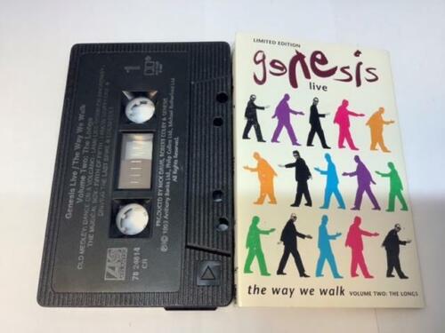 GENESIS LIVE Audio Cassette Tape THE WAY WE WALK Atlantic Records Canada 72-2461 - Afbeelding 1 van 6