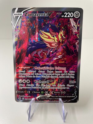 Pokémon Zenit der Könige Zamazenta V GG54/GG70 Deutsch Karte TCG
