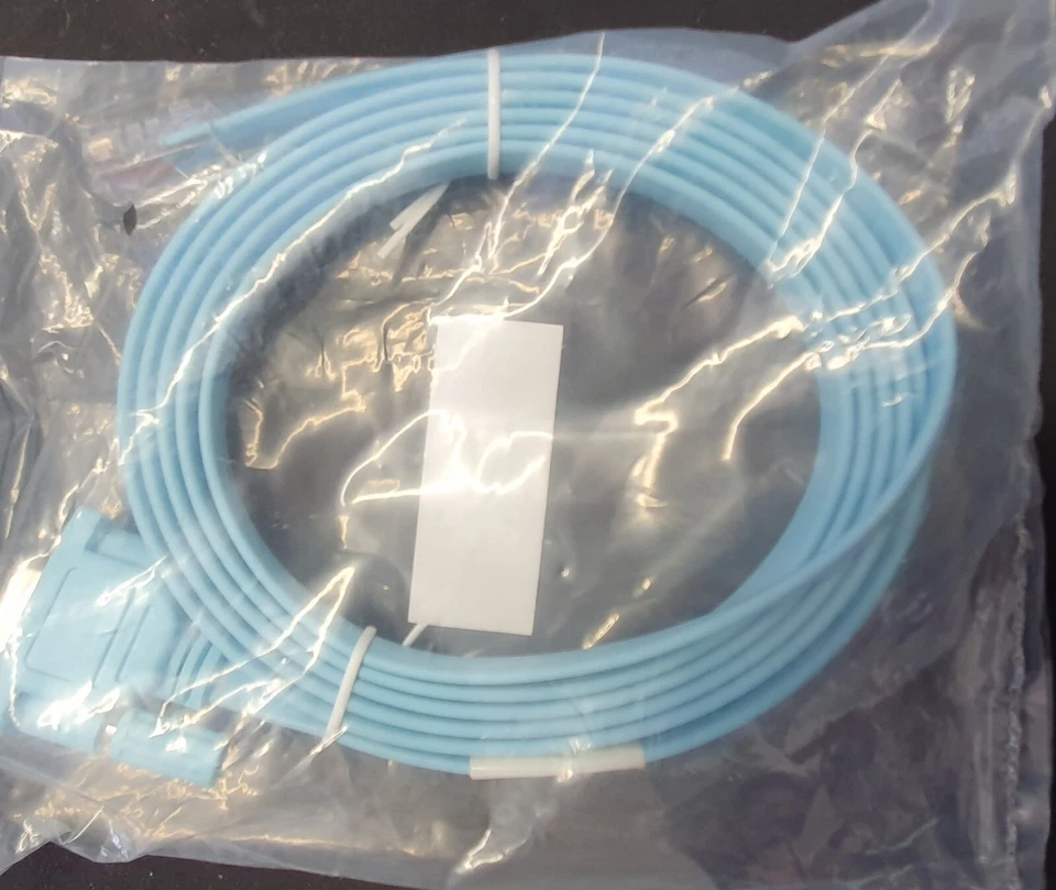 Cisco Konsolenkabel DB9 Buchse auf RJ-45 Stecker 72-3383 Console Cable Switch - Bild 2 von 2