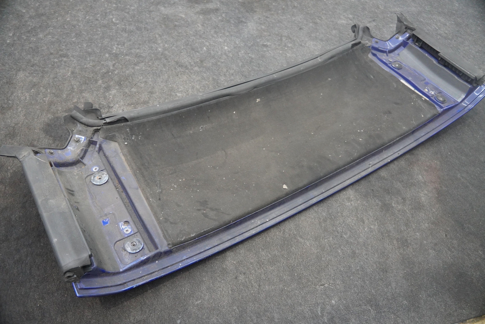 Rear Convertible Roof Top Cover Panel Aurora Blue OEM McLaren 650S Spider 2015