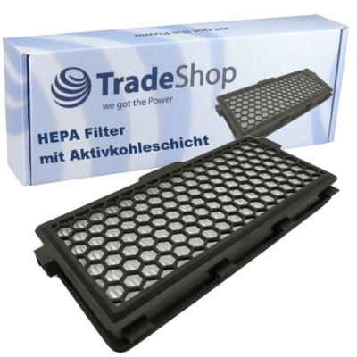 HEPA Aktivkohlefilter geeig. für Miele S5 S8 C2 C3 Staubsauger SF-AH-50 SF-HA-50