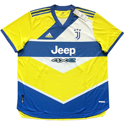 2021/22 Juventus Authentic Third Jersey #7 Ronaldo 2XL Adidas