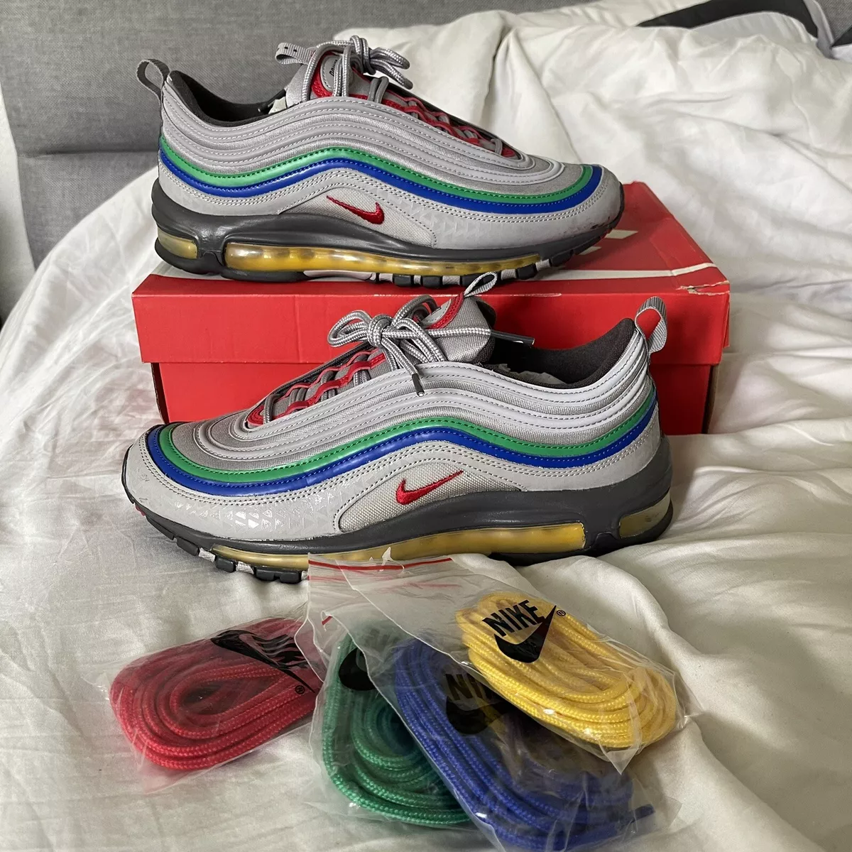 Nike Air Max 97 QS Nintendo 64 CI5012-001 Men’s Size 8.5/Women’s Size 10  w/box