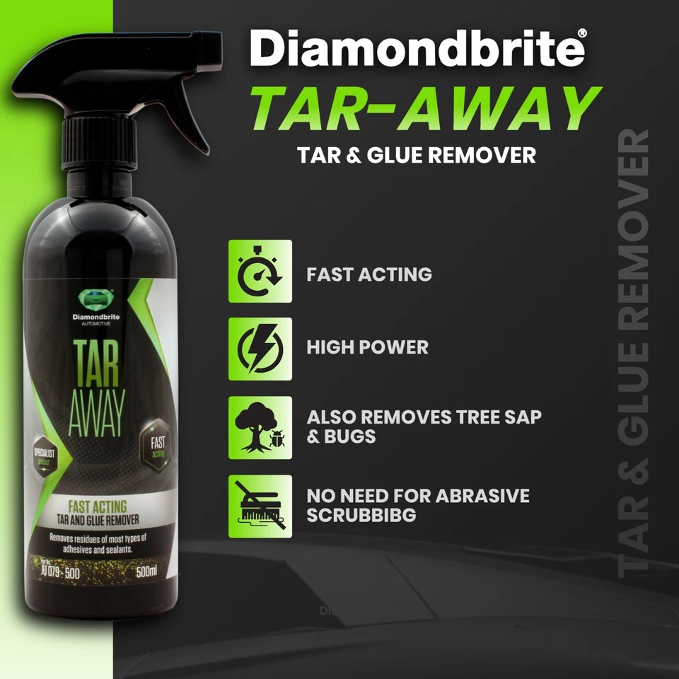 Diamondbrite Tar Away. Diamond Brite Tar and Glue remover