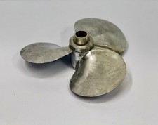 Antica elica per barca in alluminio a 3 pale | Decorazione marina vintage | R...