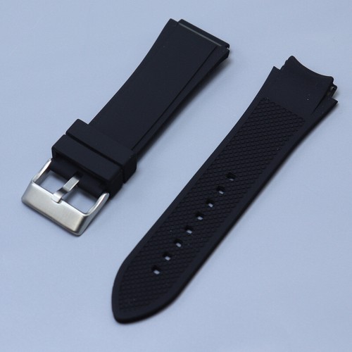 Silicone Rubber Watchband Fit For Guess W0247G3 W0040G3 W0040G7 Watches Strap - Zdjęcie 4 z 7