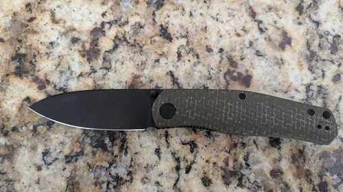CIVIVI Sokoke Front Flipper & Thumb Stud Knife Micarta Handle