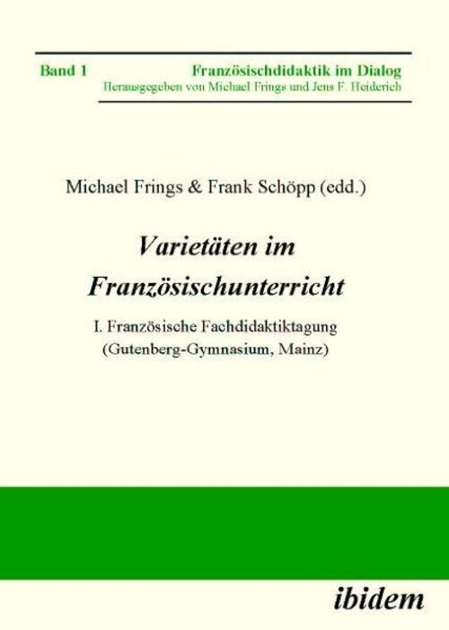 Thumbnail - Varietäten Französischunterricht Michael Frings (u. A.) Taschenbuch