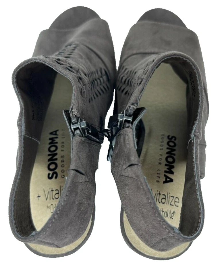 Vestido cómodo Sonoma Honoria con cremallera para mujer tacones seta talla: 8,5 102 W Foto 4 de 4