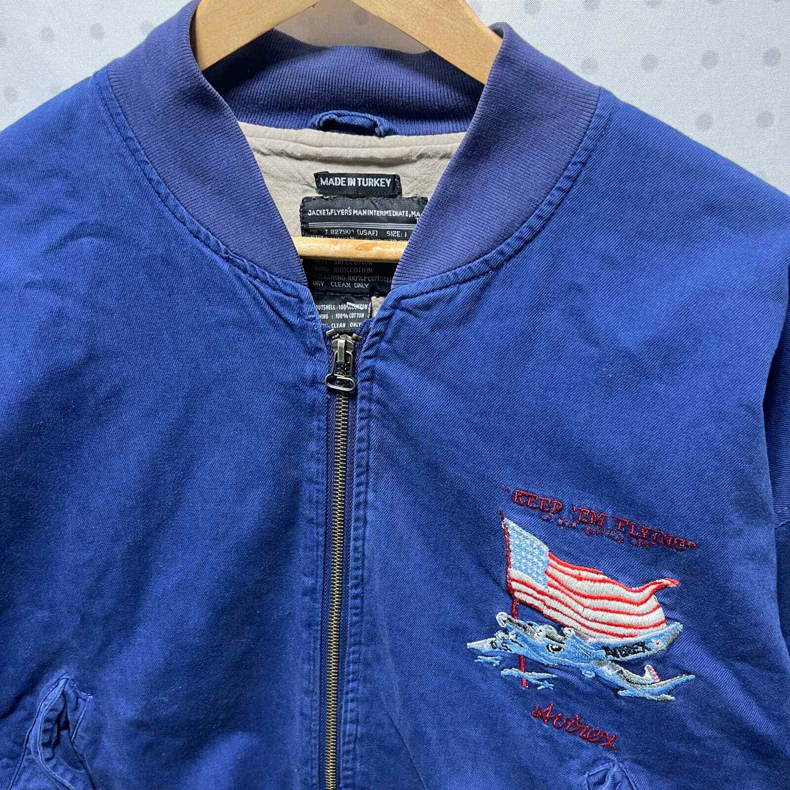 vintage-avirex-flight-bomber-army-jacket-medium-gem