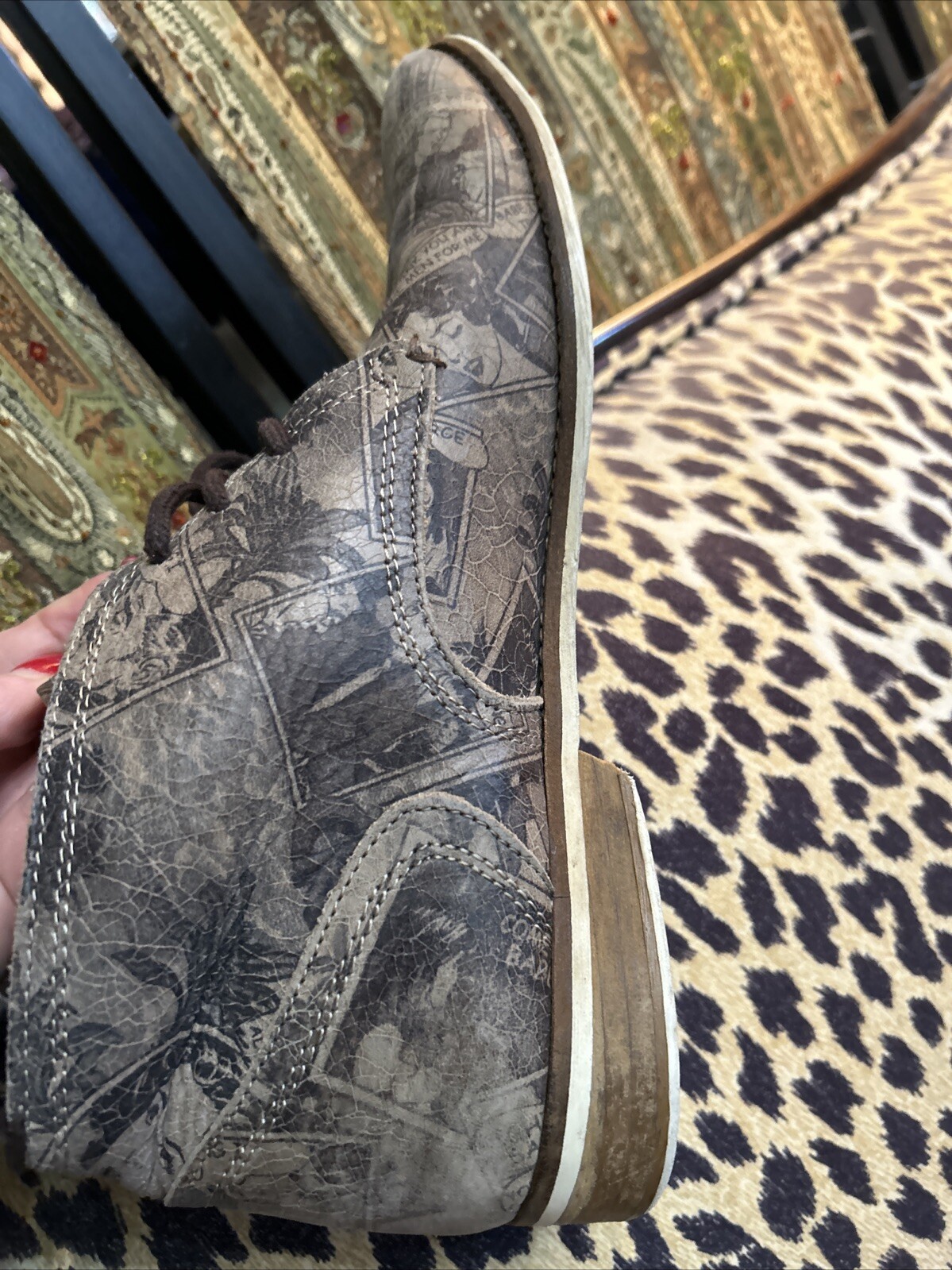 Steve Madden Pharrell Sold Out Boots Sz 11 - Stylish Pre-Owned image 5