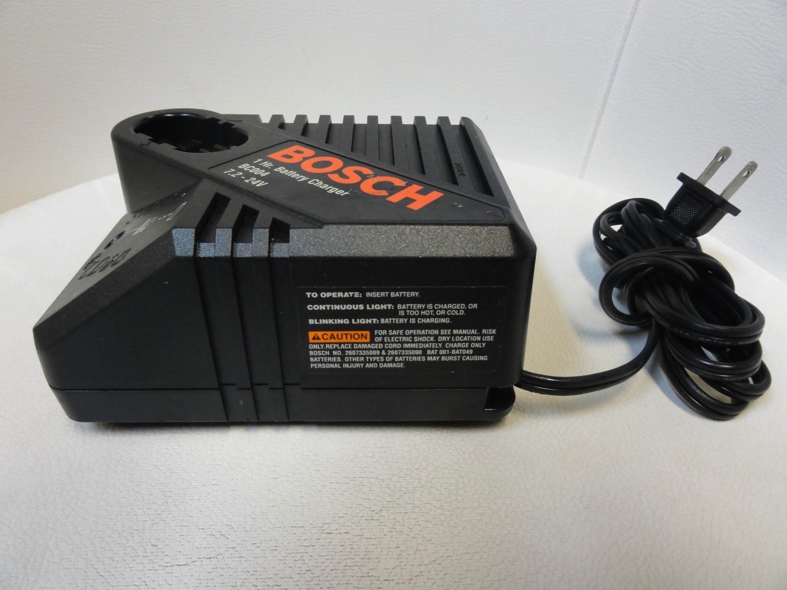 Bosch Genuine BC004 12V 14.4V 18V 24V Battery Charger Replaces BC130 BC016 BC005 eBay