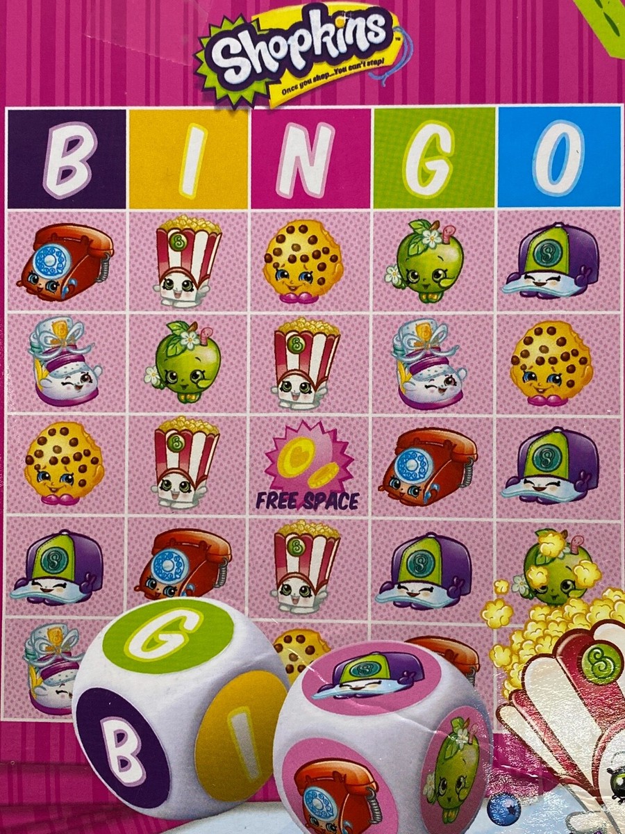 Shopkins Big Roll Bingo Game 2-4 Players Age 4 & Up | eBay shopkins-big-roll-bingo-game-2-4-players-age-4-up-ebay