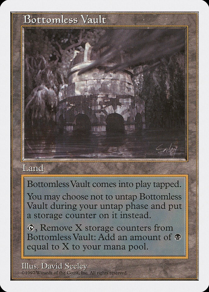 Bottomless Vault - Fifth Edition - MTG (NM)