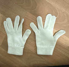 Damen Strickhandschuhe Größe S Weiß Unifar...
