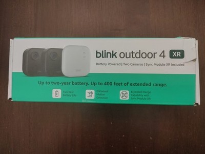 Blink Outdoor 4 XR Two Camera System With XR Sync Module NIB