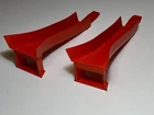 2 Vintage 1968 HOT WHEELS Redline Era PLAY SET JUMP RAMP ACCESSORIES and BASES