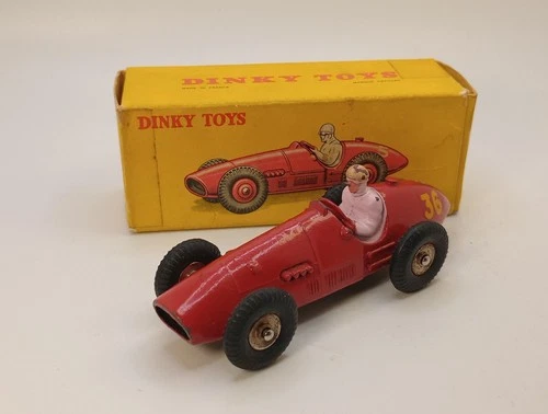 RARE Vtg. 1956 Dinky 511 Auto De Course Ferrari 1:43 France W/Original Box