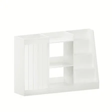 Kids Bookshelf and Toy Storage, 3-Tier Book Shelf for Kids Rooms, Baby