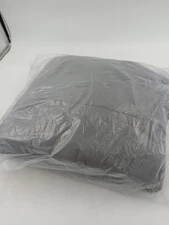 Gray Weighted Blanket 15 Lb 46x68 Twin Size Heavy Throw Calming Sleep Relief