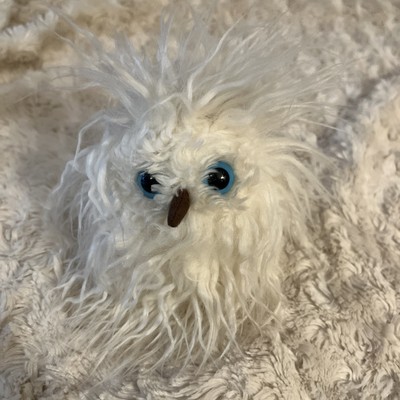 Jellycat weiß flauschig Shaggy Baby Olive Eule weich Plüsch