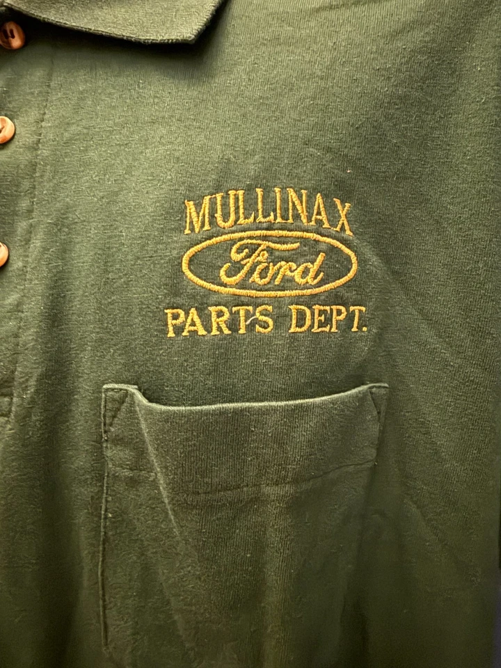 Departamento de piezas de concesionario Ford vintage Camisa polo Red Kap para hombre grande manga corta Foto 2 de 4