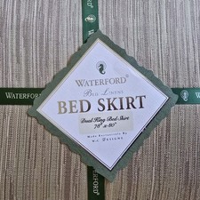 WATERFORD Beltra Raspberry California King Bedskirt  NEW