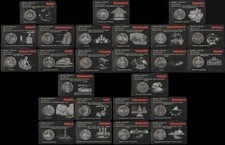 Sri Lanka 10 Com, 25 Pieces Complete Set, 2013, Mint, Commemorative