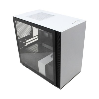 NZXT H210 Mini-ITX PC-Gehäuse MiniTower USB 3.0 Seitenfenster weiß   #335095