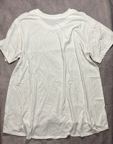 Free People Movement Women's Leg Day Tee White |OB1486741| - Picture 2 of 2
