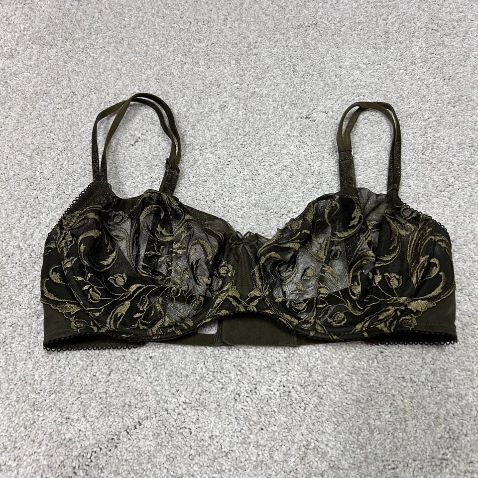 Victoria’s Secret Bra Unlined Demi Green Size 32DD - Image 4 of 4