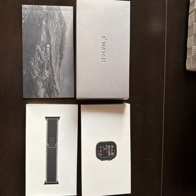 Apple Watch Ultra 2 (GPS + LTE) 49MM Black Titanium with 2025 Black Alpine Loop!