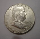 1963-D Ben Franklin Half Dollar Circulated Cond.