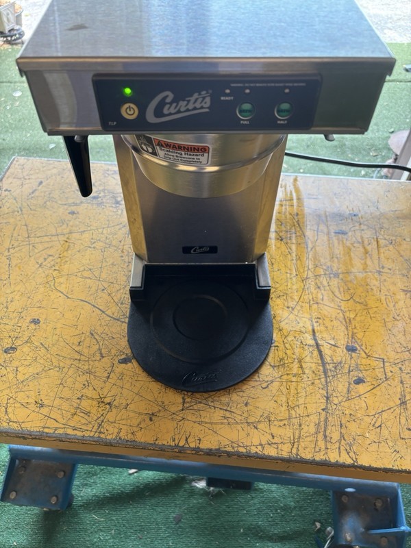 Curtis TLP12A, Single Automatic Airpot Coffee Brewer, 120v Commercial, Tested