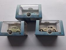 oxford diecast x 3 oo gauge jaguar,javelin,anglia