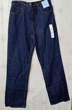 NWT Cat  Jack Blue Jeans Size 16 Relaxed Straight Leg 32" 30" B42