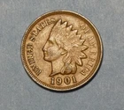 1901-P Indian Head Cent — photo from another recent sale