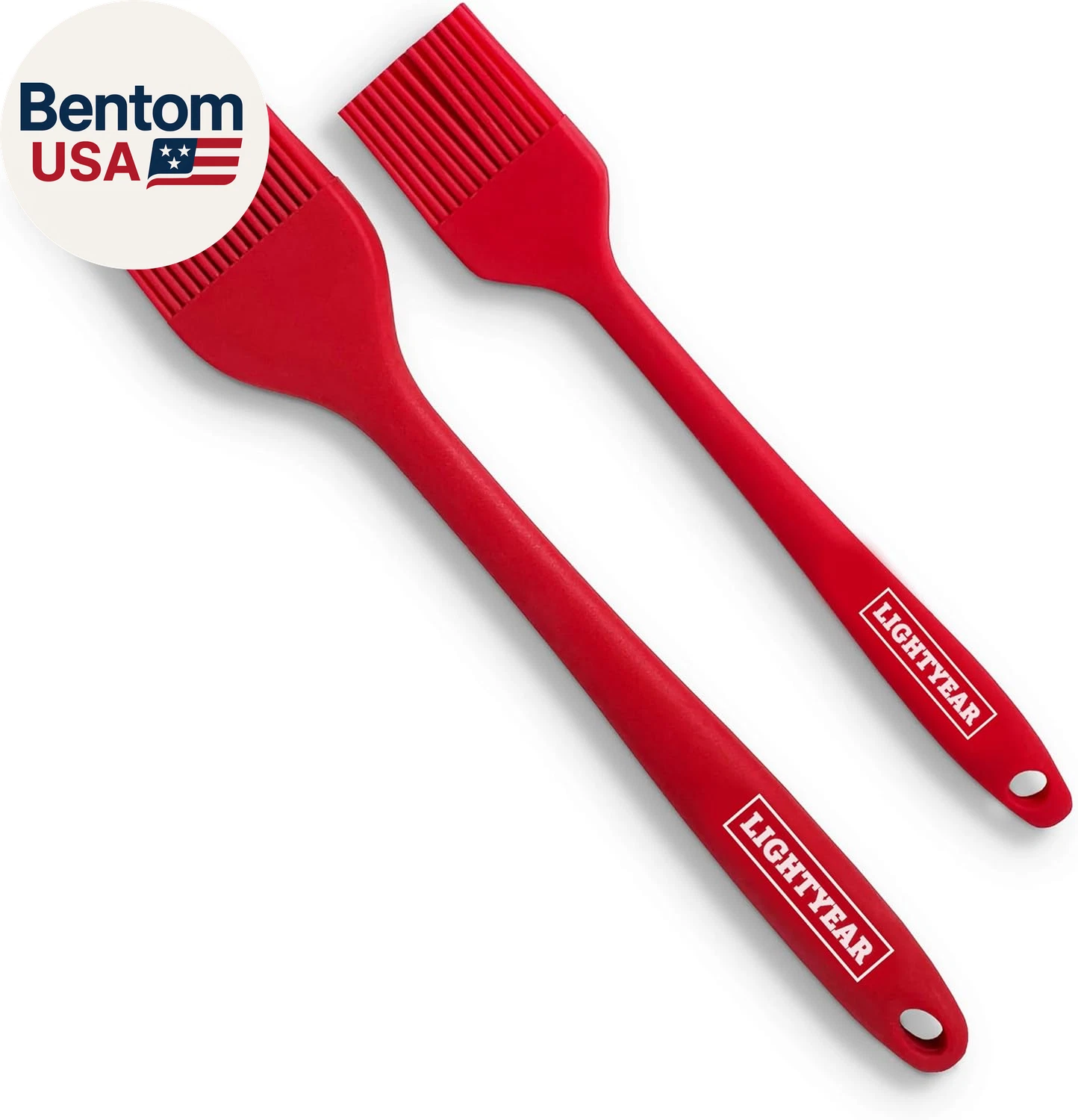 Silicone Basting Pastry Brush Set (2 Pcs) ❘ 450°F Heat Resistant Oil Brush for Y
Opens in a new wind