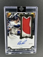 2025 Topps Diamond Icons Autographed Jumbo Patch Brooks Lee /25