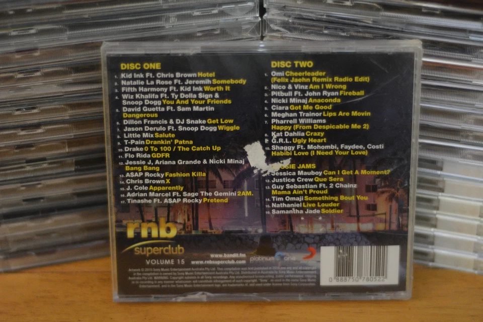 RNB Superclub том 15 компакт-диск 2 диска сборник смешанный Def Rok Sefu Troy R&B - Изображение 2 из 2