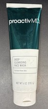 PROACTIV MD DEEP CLEANSING FACE WASH 6 Oz Bottle Acne Skin NO SEAL - OPEN FULL