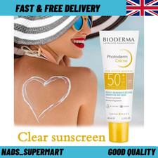 Image of Bioderma Photoderm Aquafluide SPF 50+ Daily Face Sunscreen for Sensitive Skin 40