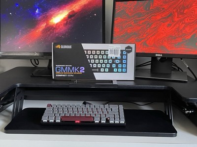 Custom GMMK2  Red Monster  Mechanical Keyboard. Linear Switches. Lube And More
