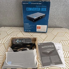 Digital Stream DTX9900 Digital To Analog TV Converter Box, Remote, Dolby Digital