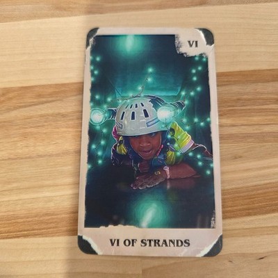 SIX of STRANDS~STRANGER THINGS Tarot Card SINGLE~  ERICA SINCLAIR/Priah Ferguson