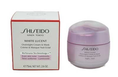 Shiseido White Lucent Overnight Cream & Mask 75ml